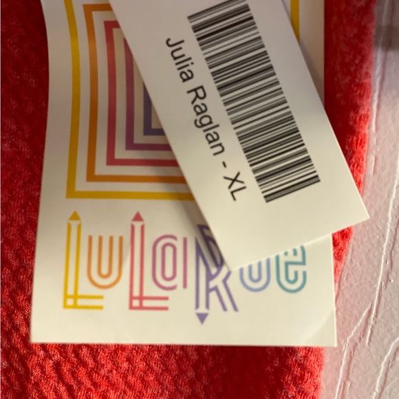 LuLaRoe Julia Raglan Dress - Picture 2 of 3